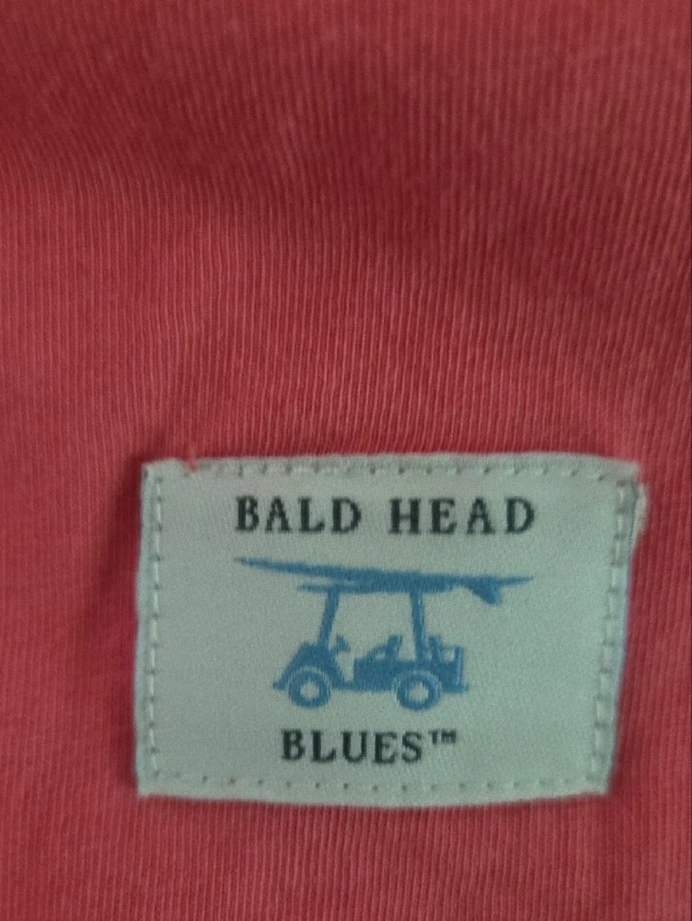 Bald Head Blues Coral Hooded Pullover, M - New, No Tags